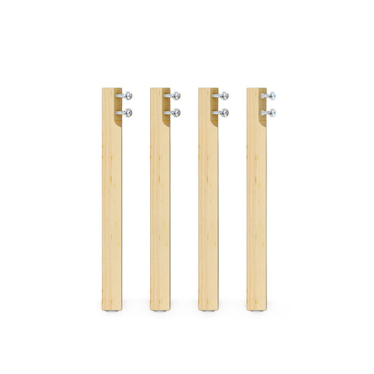 G80359 EdQ Classroom Table Legs 16in Silo 1 Main | 16 in