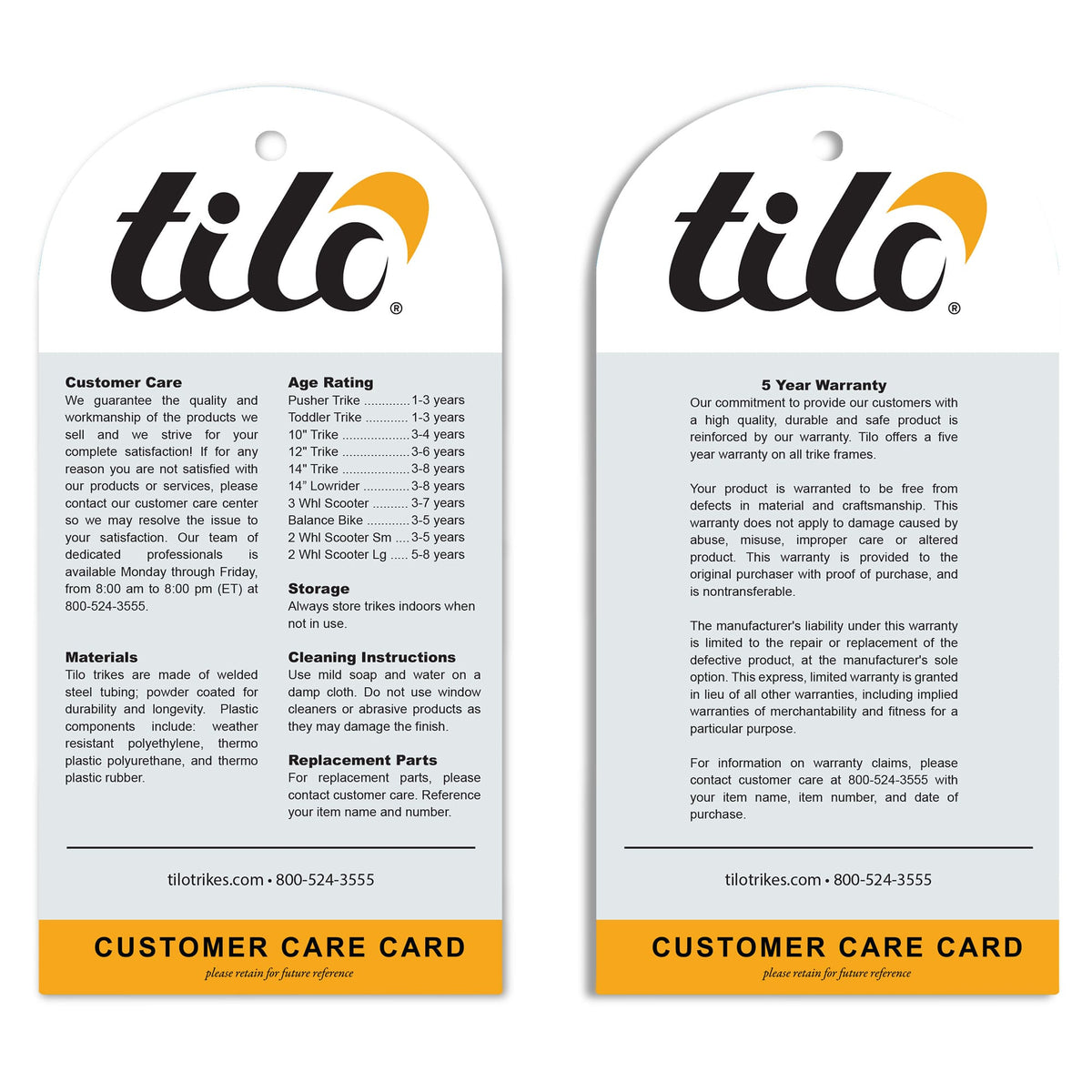 Tilo Care Card salsify
