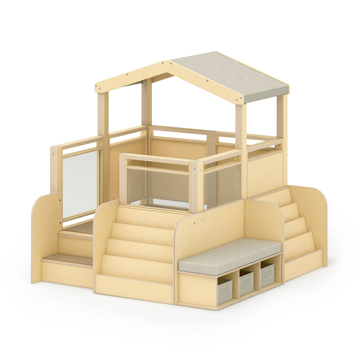 G97117 Cozy Corner Reading Loft Natural Silo 1 Main R