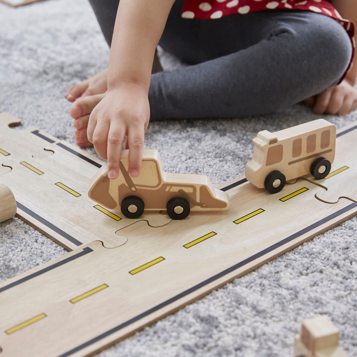 G6715 Double-sided Roadway System 42 Pcs. Set Detail New2