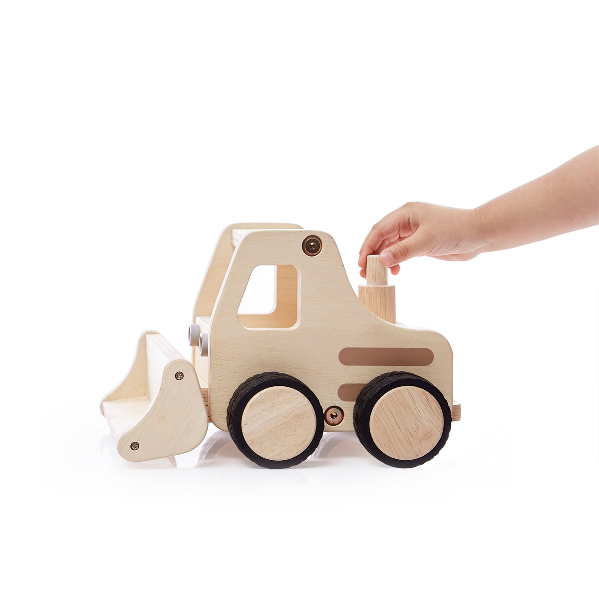 G6720 Wooden Front Loader Product with Hand