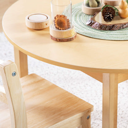 G80380-P EdQ Table 30in Round Env 2668 Detail | 18 in