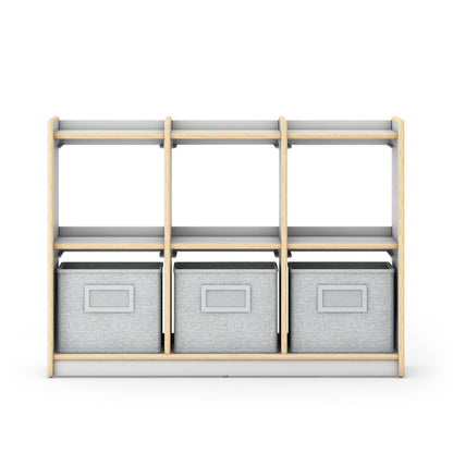 G92215 Curated Storage 2×3 Unit White Silo 2 Front | White