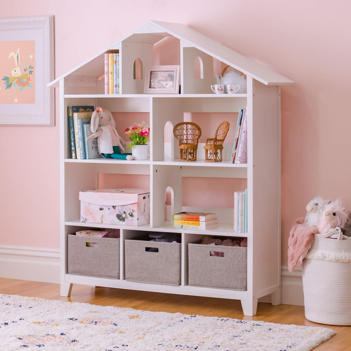 G76807 Martha Stewart Dollhouse Env | Linen White