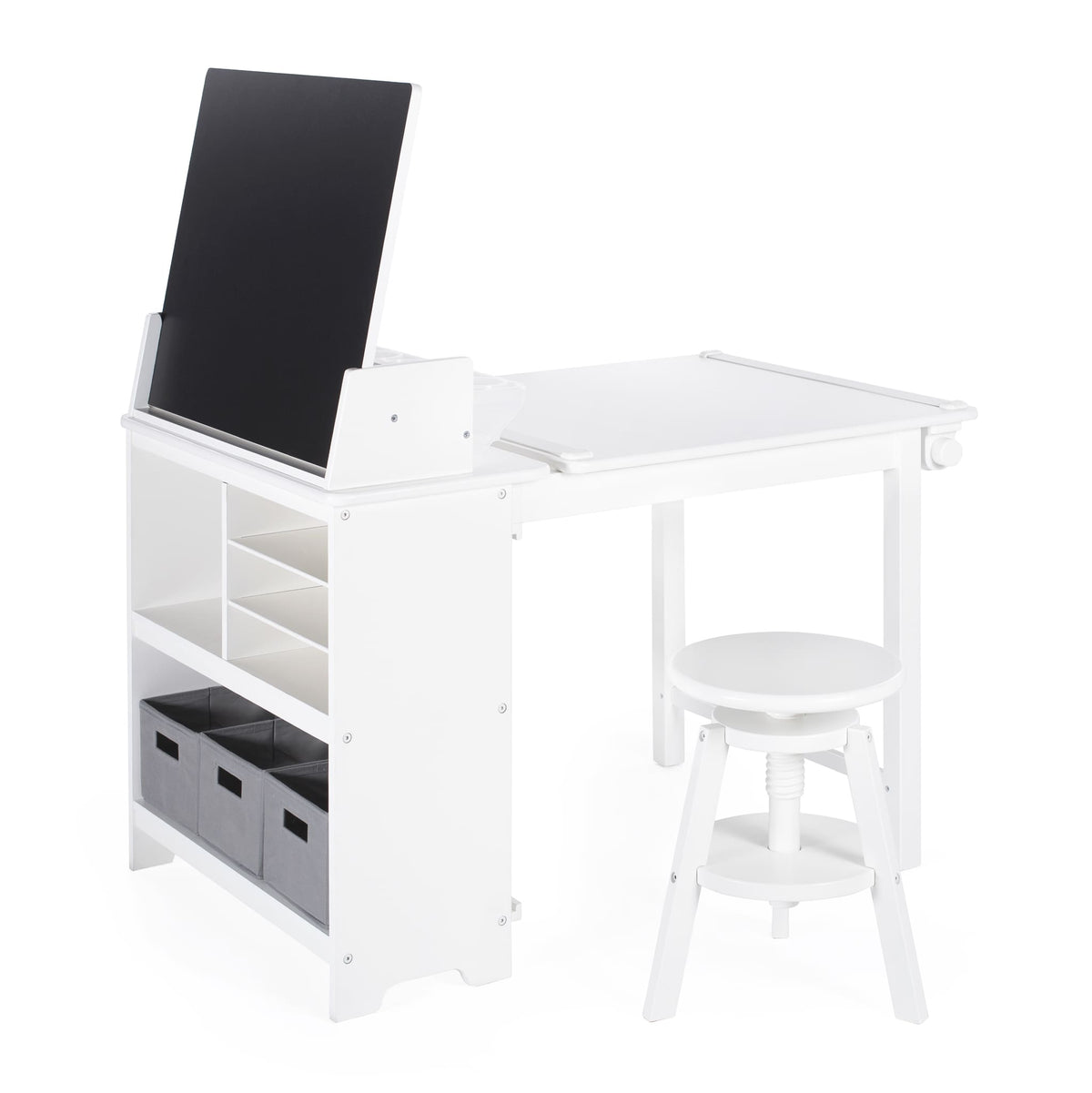 G51096 Design Studio 3in1 White Silo 2 Config 3 | White