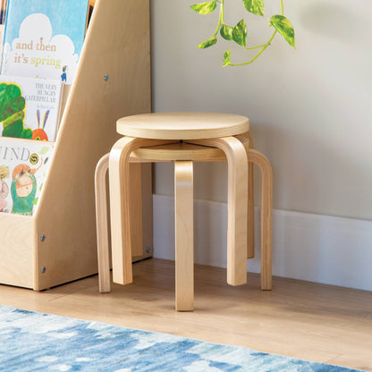 G82042 Nordic Stools Set of 2 Natural Env 4003 | Natural