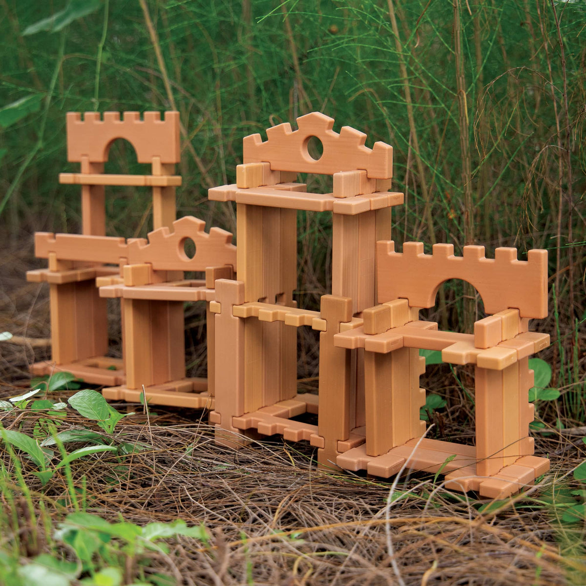 G6112 Tabletop Notch Blocks Western 85 pc. set Environment 197 | 85