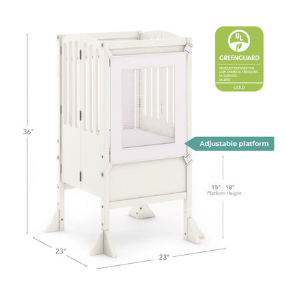 G97341 Contemporary Kitchen Helper Ivory Dimension Greenguard | Ivory