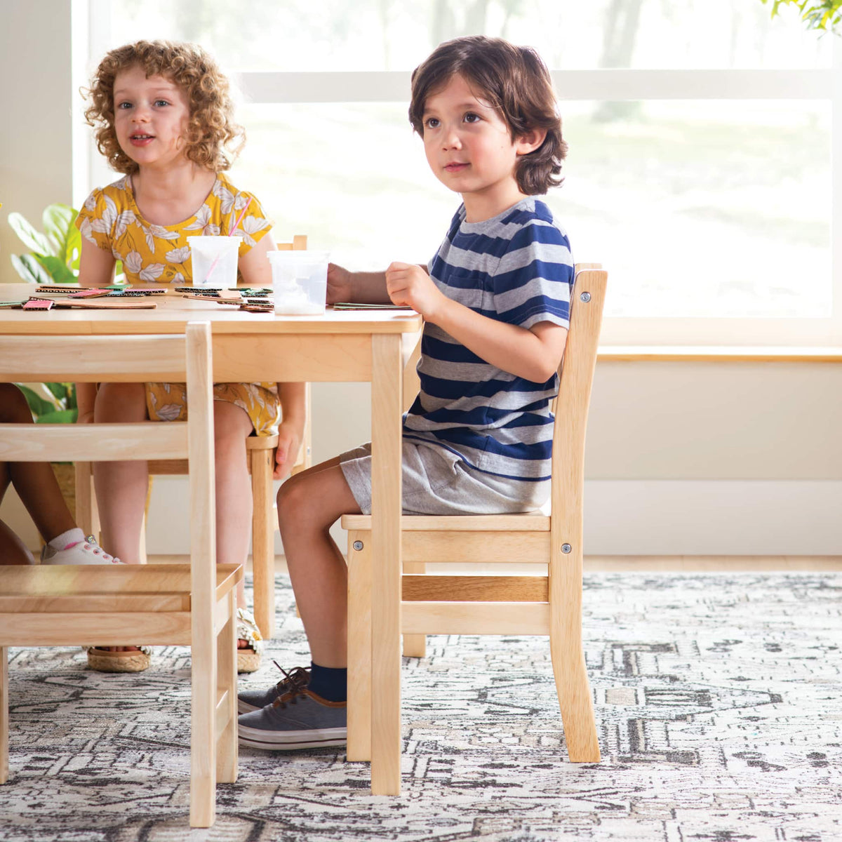 G80372-P EdQ Classroom Table 30 x 48 Lifestyle 5340 | 16 in