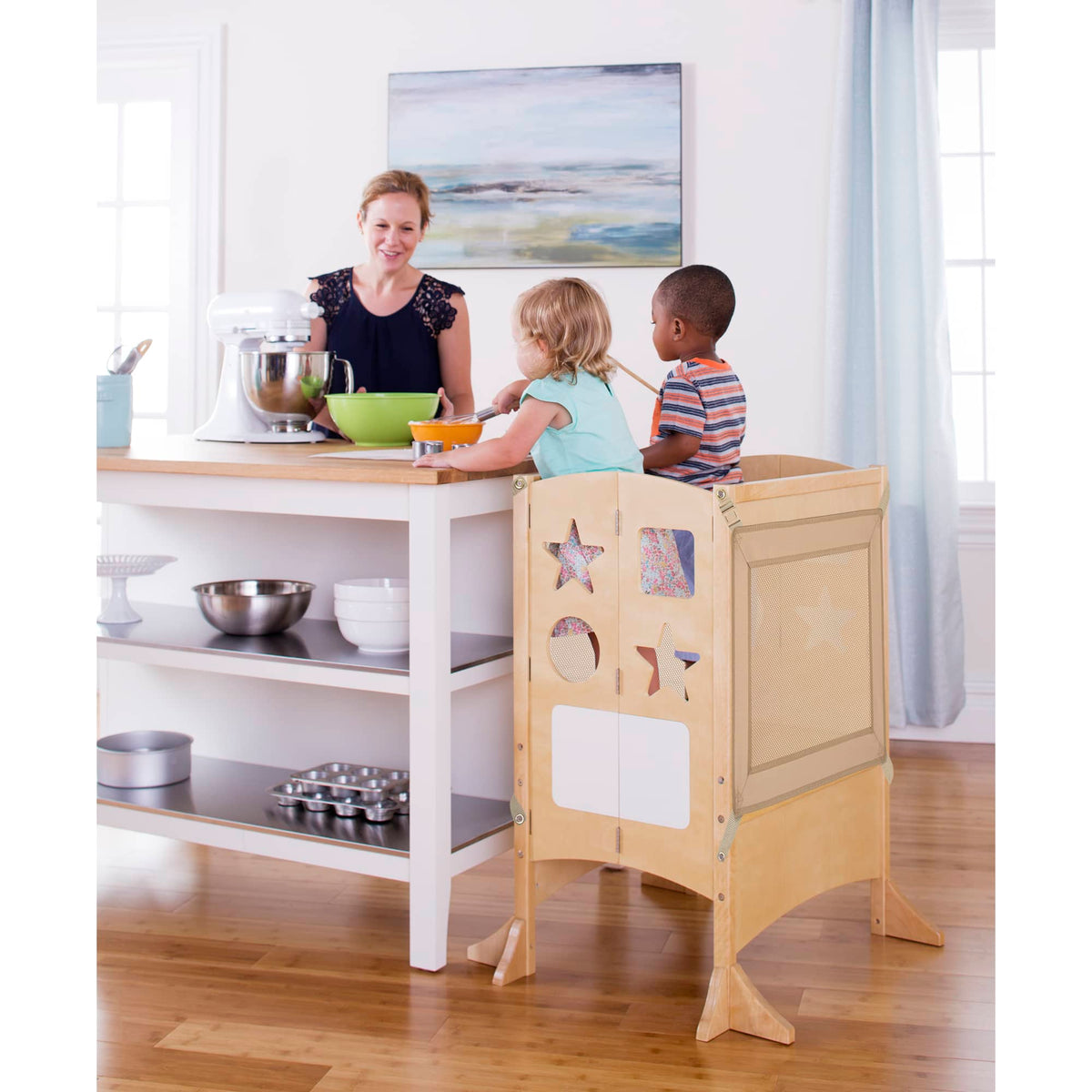 G97339 Double Kitchen Helper Natural 2810 | Natural