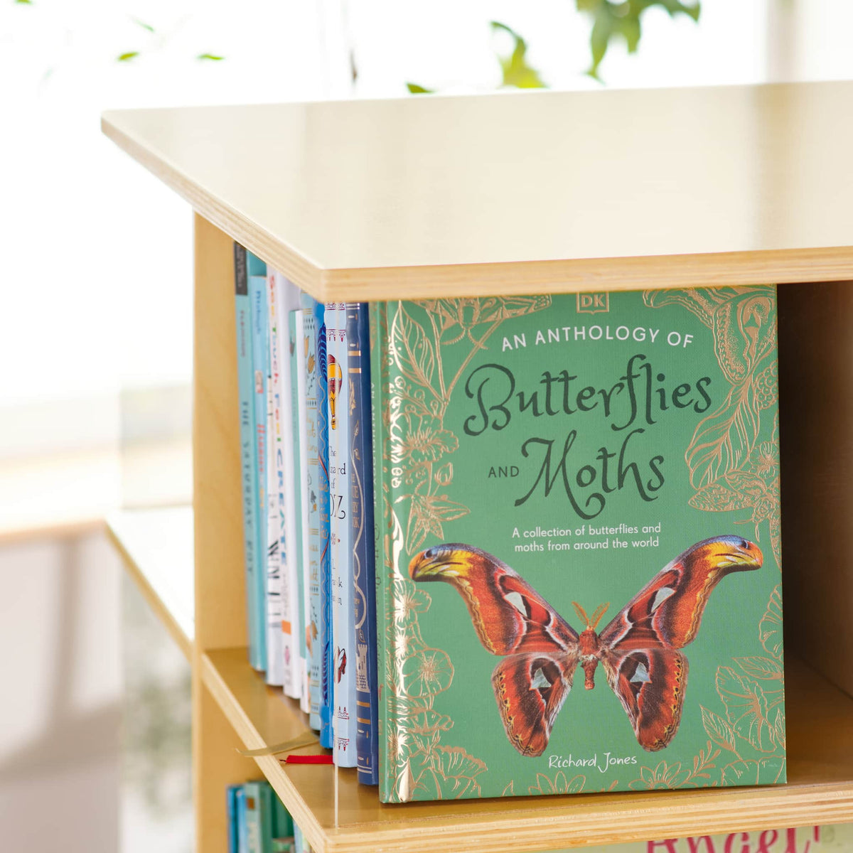 G80338 EdQ Rotating Big Book Display Natural Env 2546 | Natural