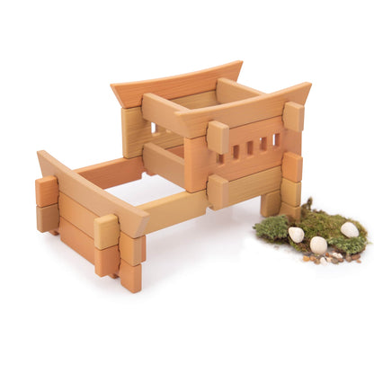 G6115 Tabletop Notch Blocks Eastern 132 pc. set Detail 1 | 132