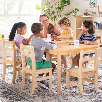 G80372-P EdQ Classroom Table 30 x 48 Lifestyle 52815323 | 22 in