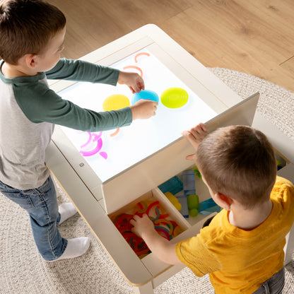 G50123 EdQ LED Activity Table Life 160 | White