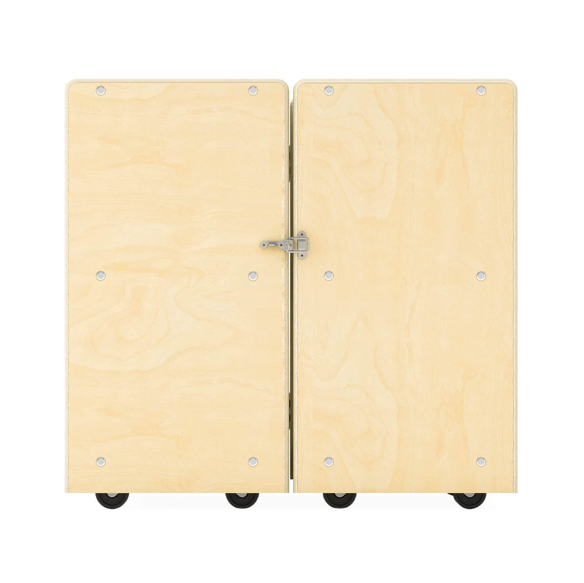 G80448 EdQ FoldLock Storage Natural Silo 2 Closed Side | Natural